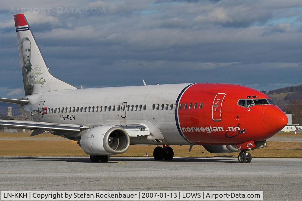 LN-KKH, 1990 Boeing 737-3K2 C/N 24328, Norwgian 737