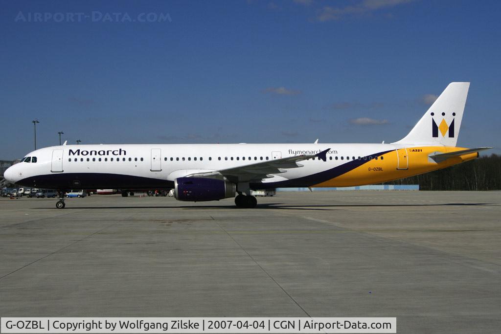 G-OZBL, 1998 Airbus A321-231 C/N 864, visitor