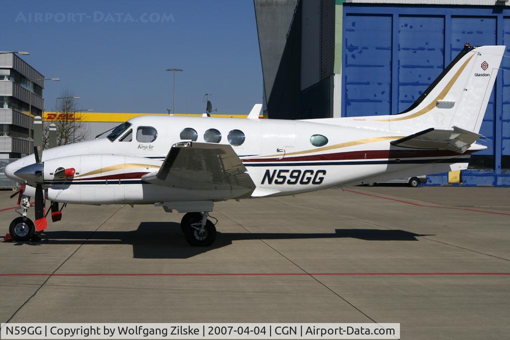 N59GG, 2005 Beech C90A King Air C/N LJ-1734, visitor