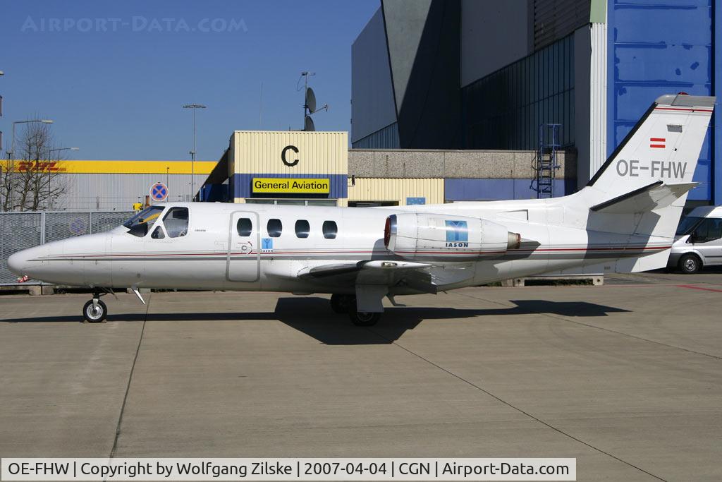 OE-FHW, 1979 Cessna 501 Citation I SP C/N 501-0121, visitor