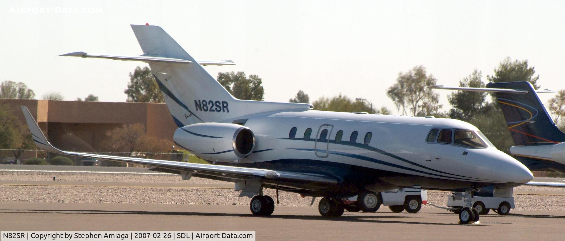N82SR, British Aerospace BAe.125 Series 800A C/N 258026, BAE 125/800