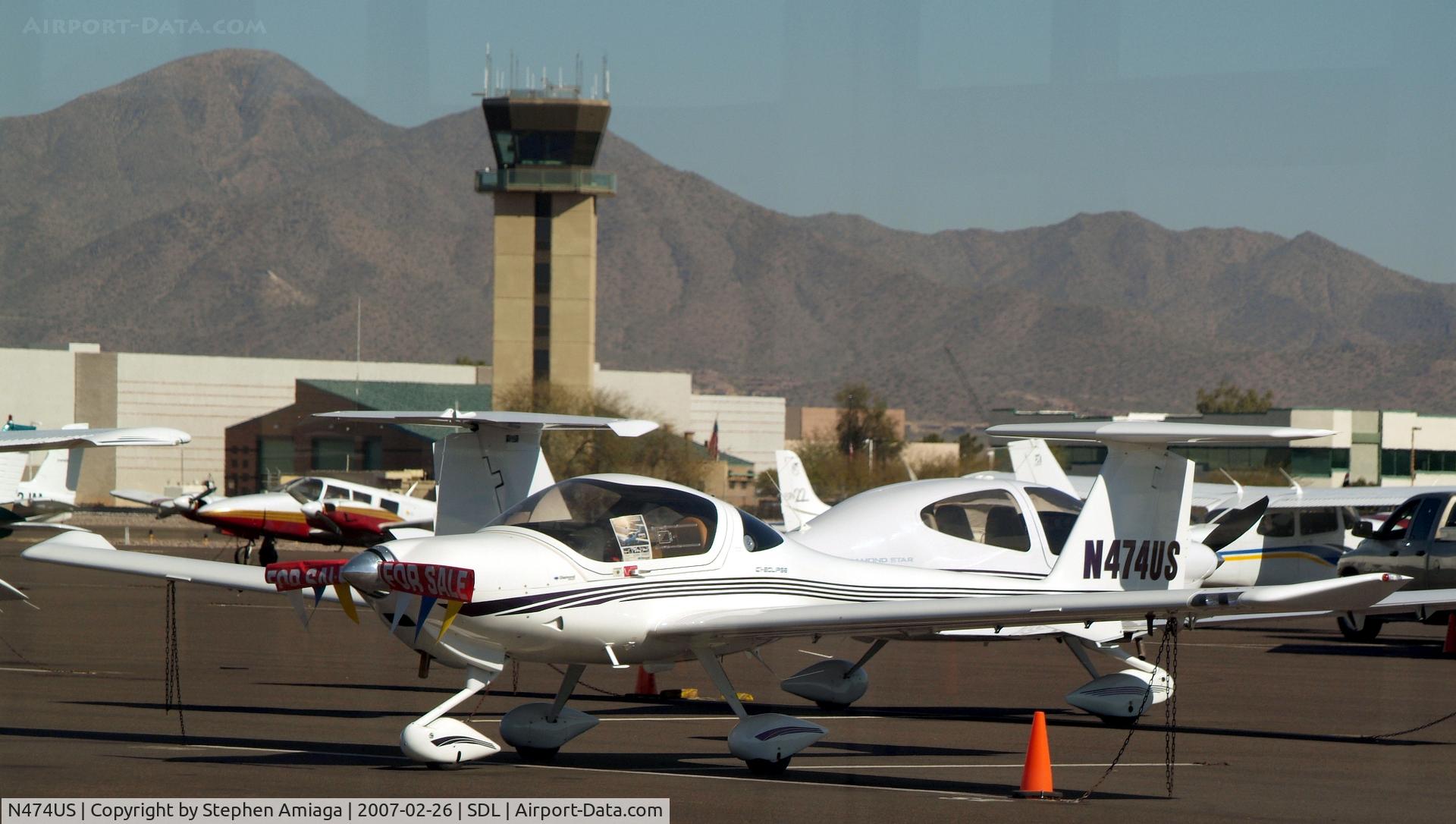 N474US, 2006 Diamond DA-20C-1 Eclipse C/N C0374, DA 20