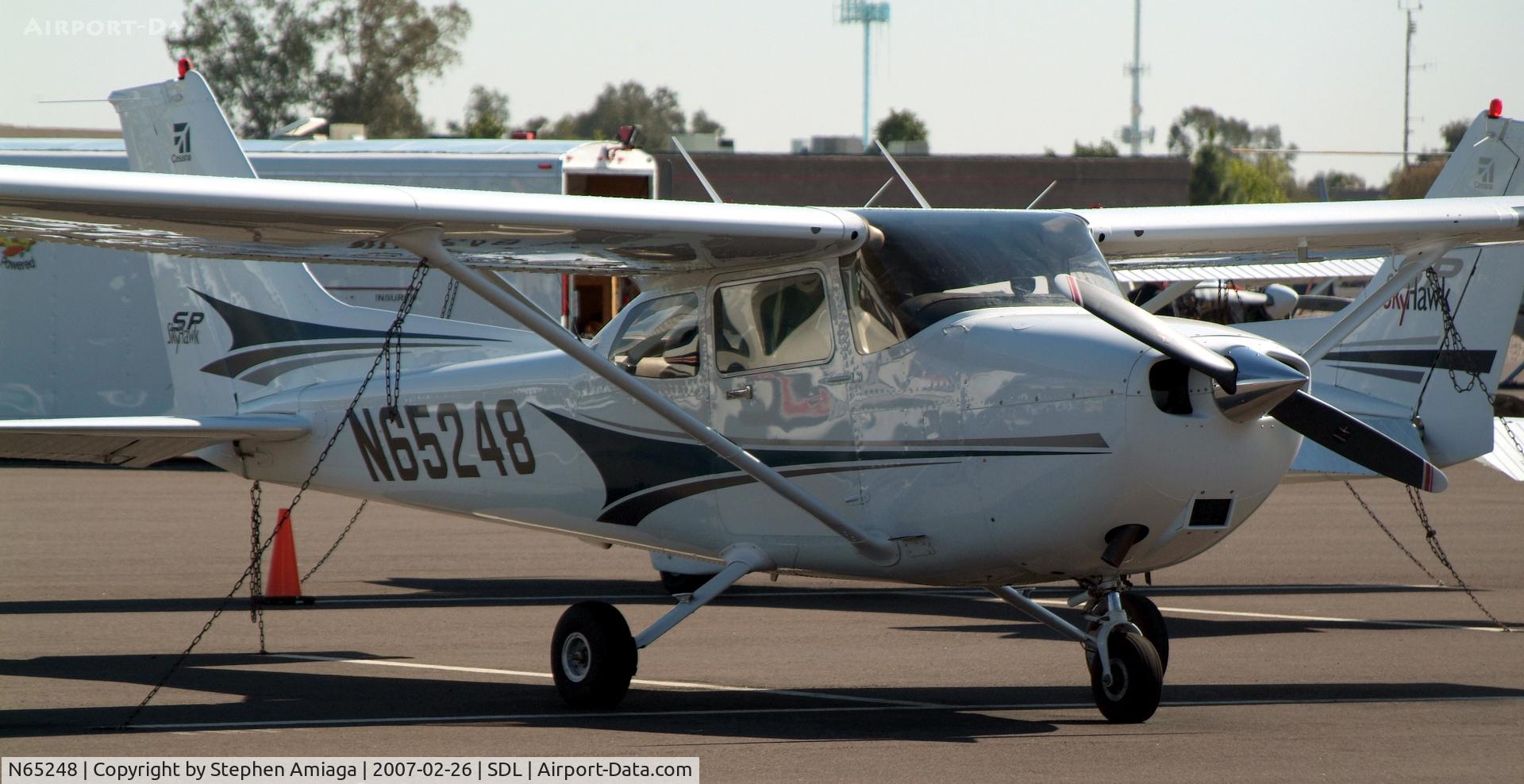 N65248, 2004 Cessna 172S C/N 172S9689, Skyhawk on the ramp