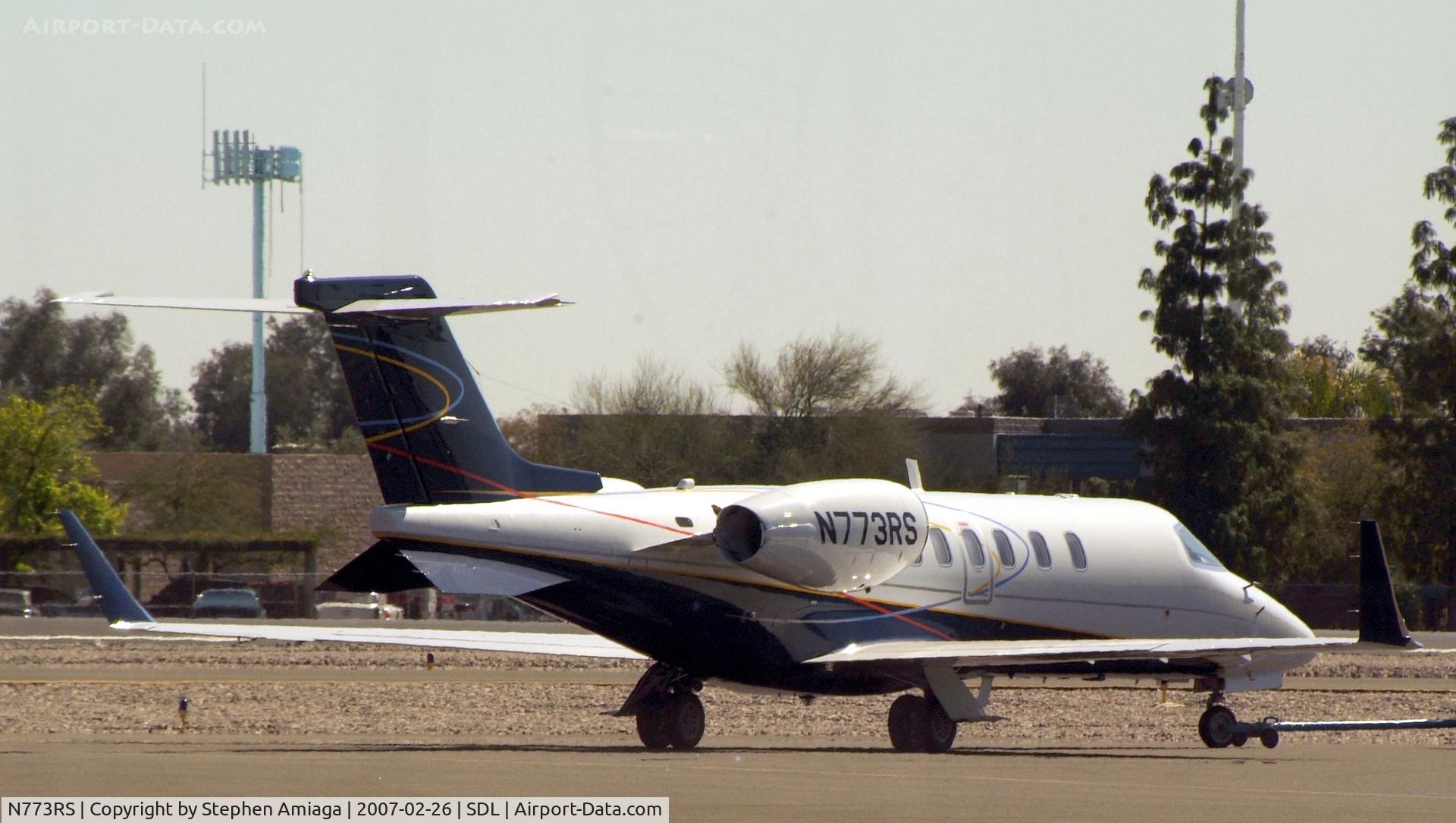 N773RS, 2006 Learjet Inc 45 C/N 2046, Lear 45 on the ramp