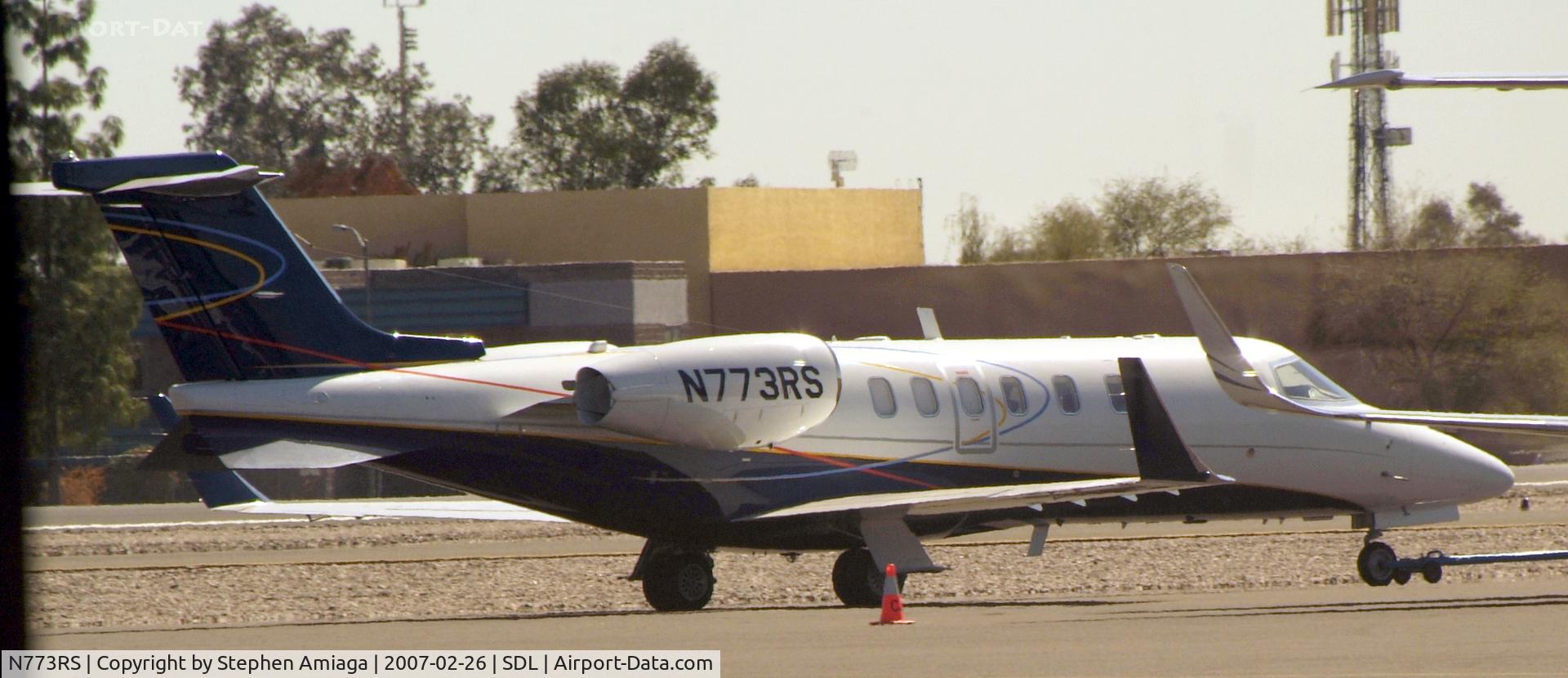 N773RS, 2006 Learjet Inc 45 C/N 2046, Lear 45 on the ramp