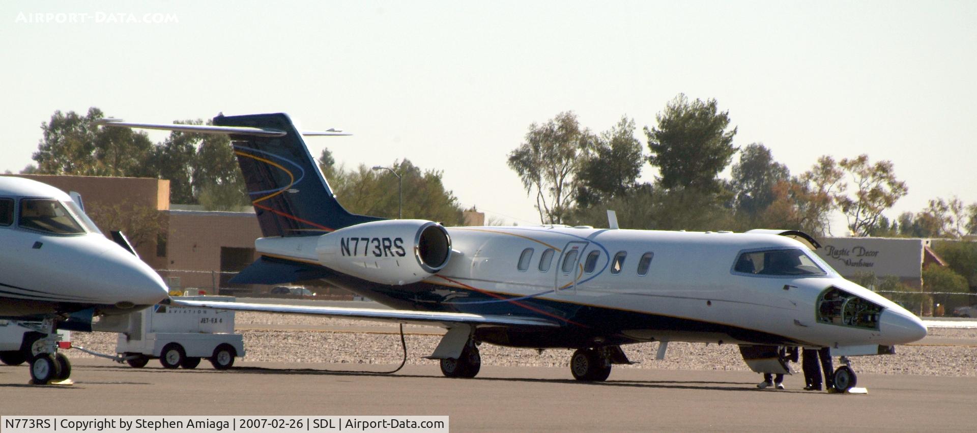 N773RS, 2006 Learjet Inc 45 C/N 2046, Lear 45 on the ramp