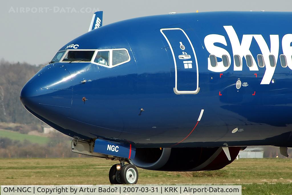 OM-NGC, 2006 Boeing 737-76N C/N 32696, SkyEurope