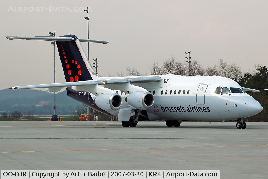 OO-DJR, 1996 British Aerospace Avro 146-RJ85 C/N E.2290, Brussels Airlines