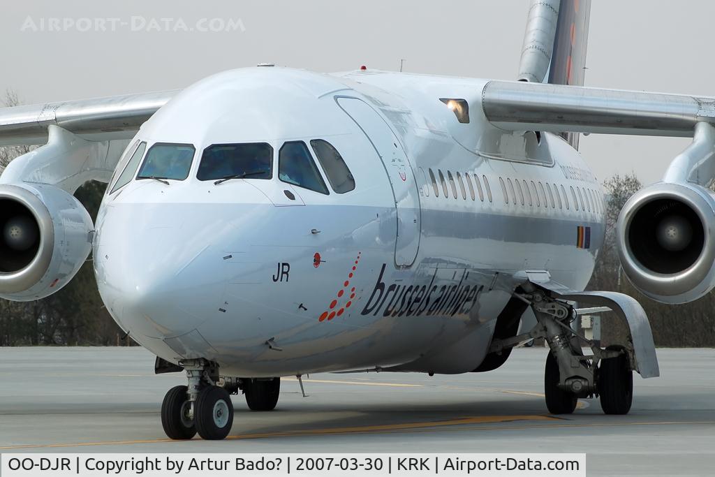 OO-DJR, 1996 British Aerospace Avro 146-RJ85 C/N E.2290, Brussels Airlines