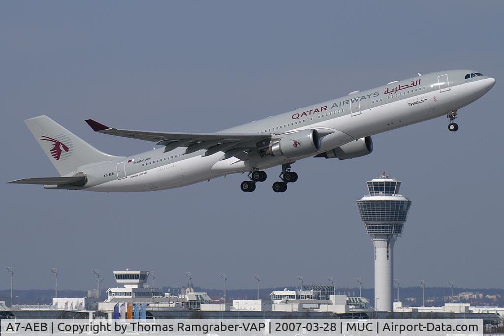 A7-AEB, 2004 Airbus A330-302 C/N 637, Qatar Airways Airbus A330-300
