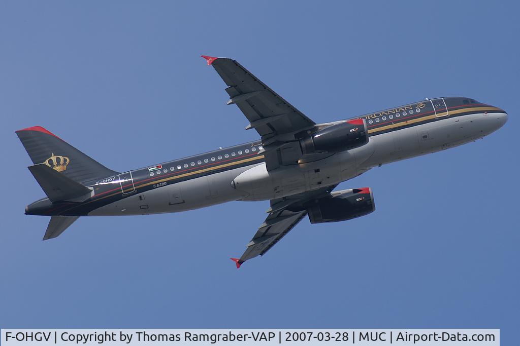 F-OHGV, 2006 Airbus A320-232 C/N 2649, Royal Jordanian Airlines Airbus A320