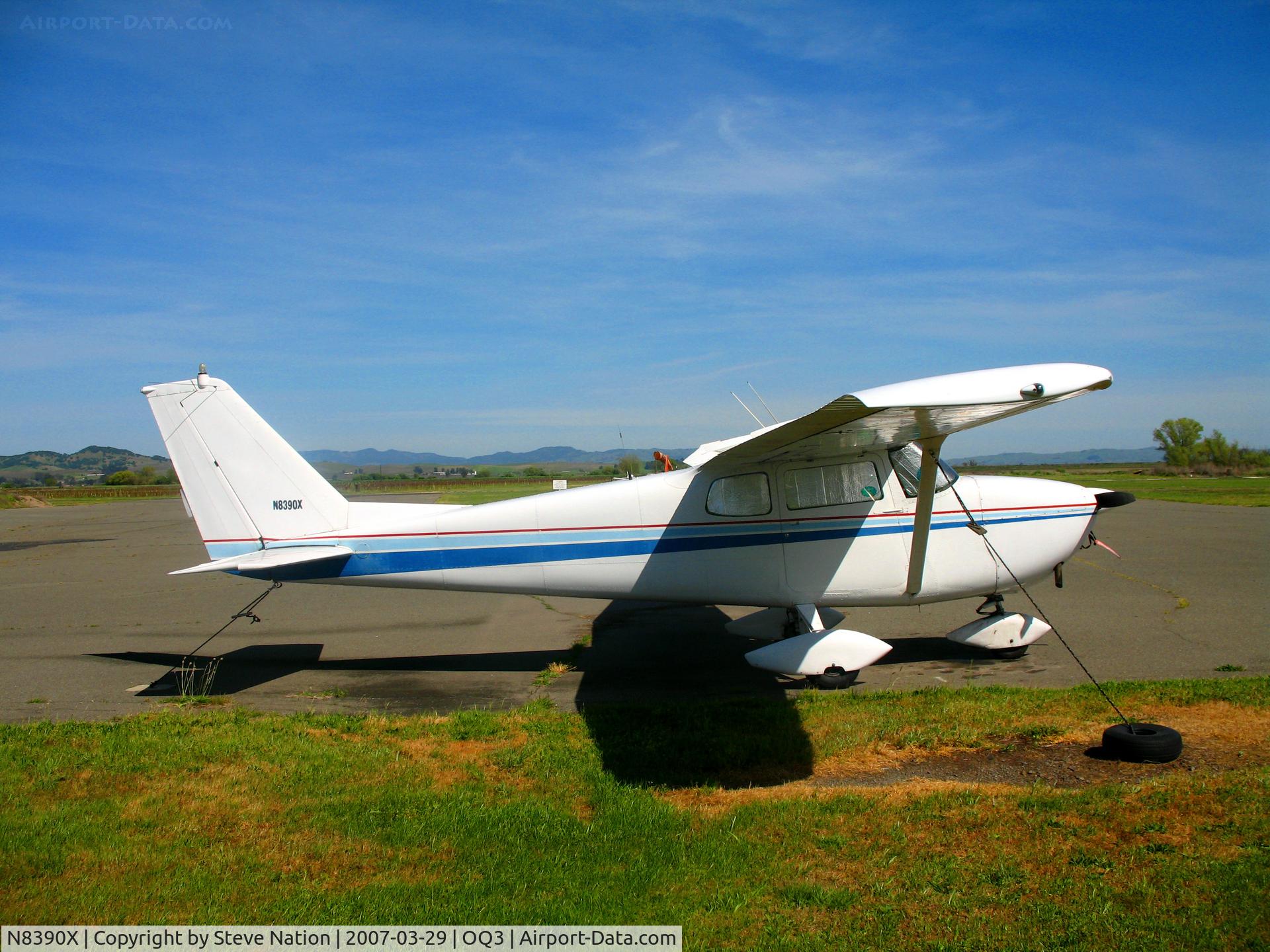 N8390X, 1961 Cessna 172C C/N 17248890, 1961 Cessna 172C @ Sonoma-Schelleville, CA