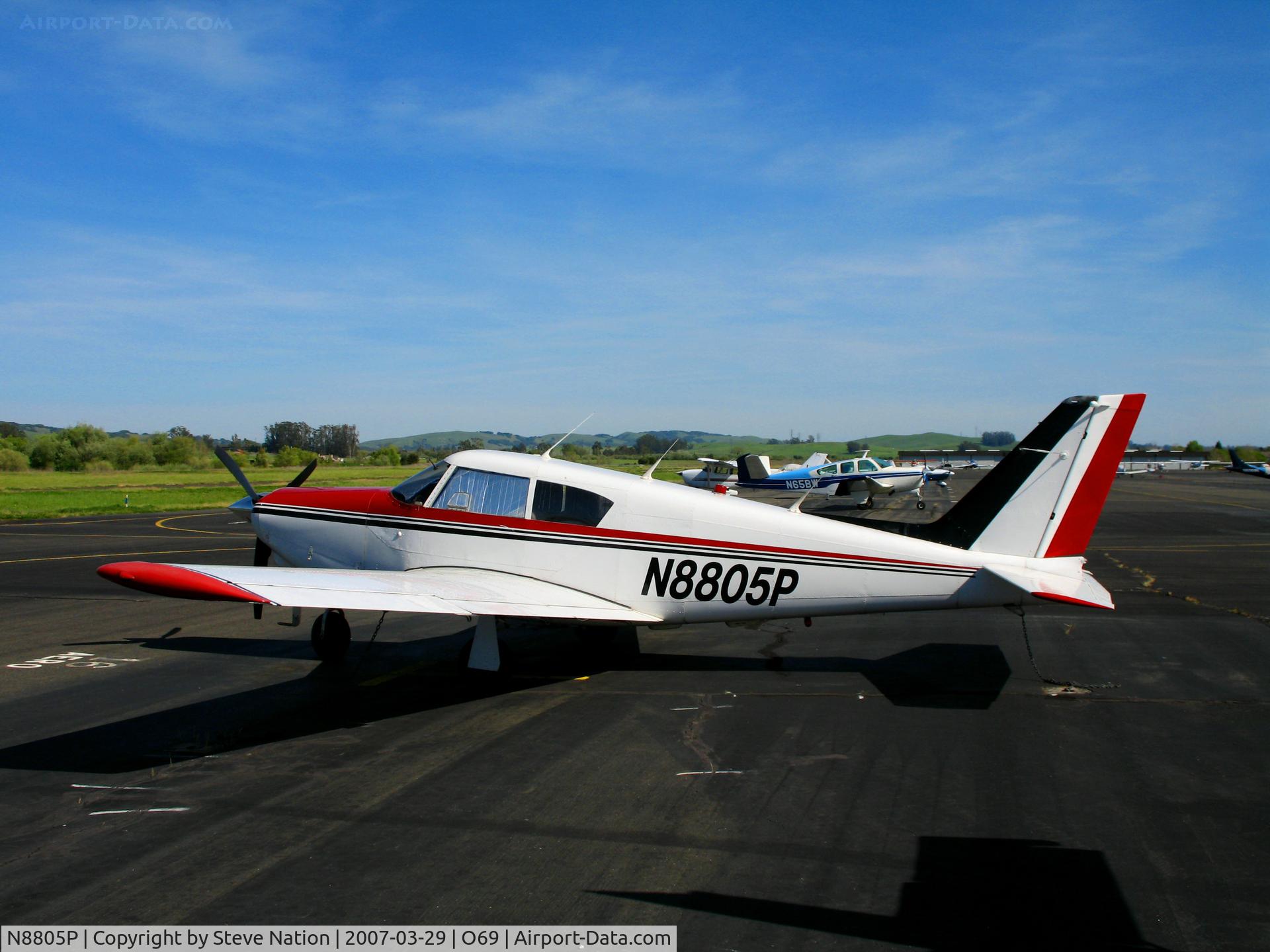 N8805P, 1965 Piper PA-24-260 C/N 24-4260, Aero Venture 1965 PA-24-260 Comanche @ Petaluma, CA