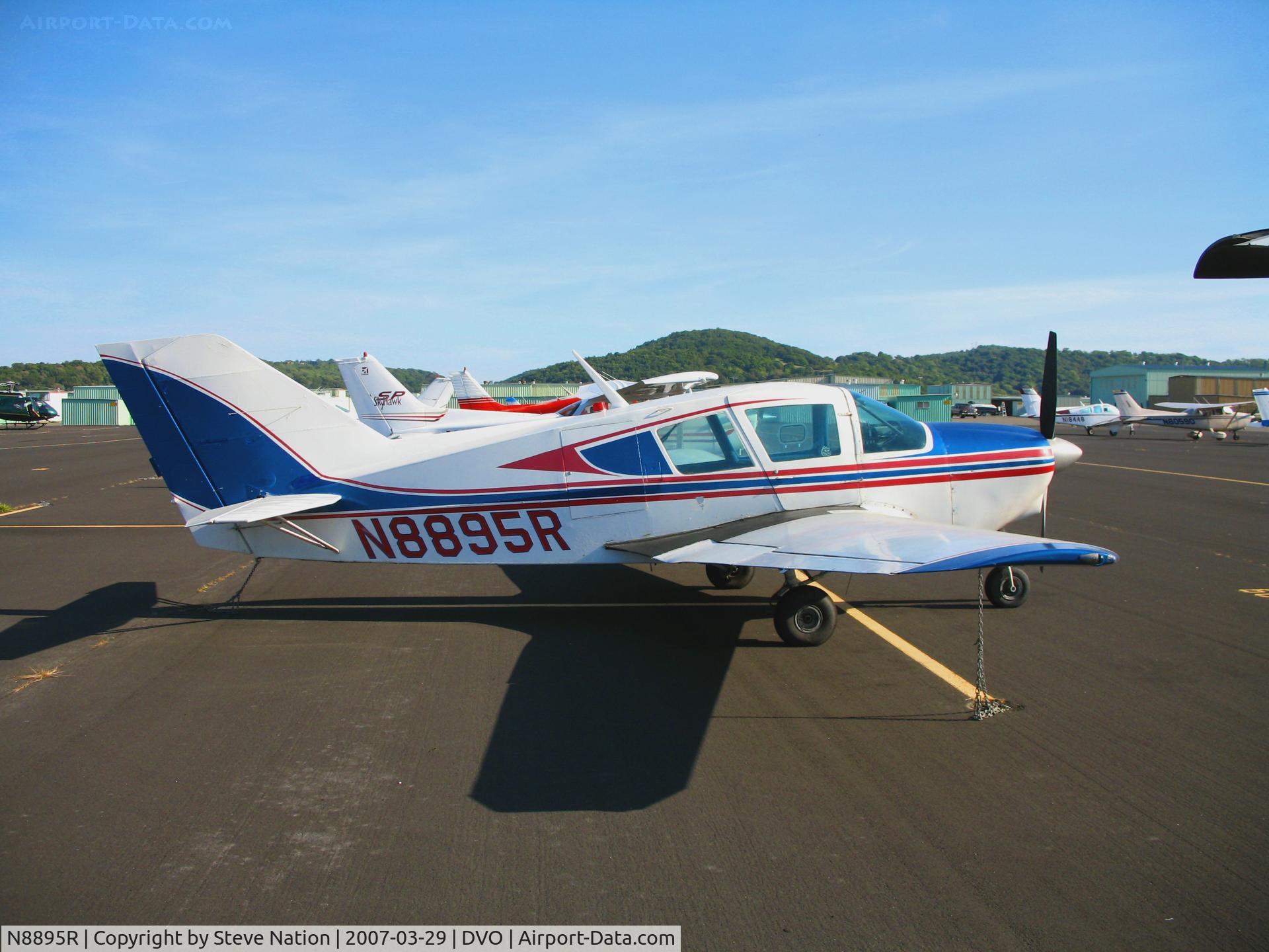 N8895R, 1965 Bellanca 14-19-3A Cruisair Senior C/N 4257, 1965 Bellanca 14-19-37 @ Gnoss Field (Novato), Ca