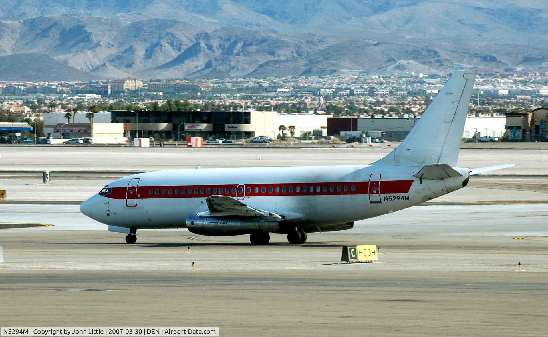 N5294M, 1974 Boeing 737-200 C/N 20694, 