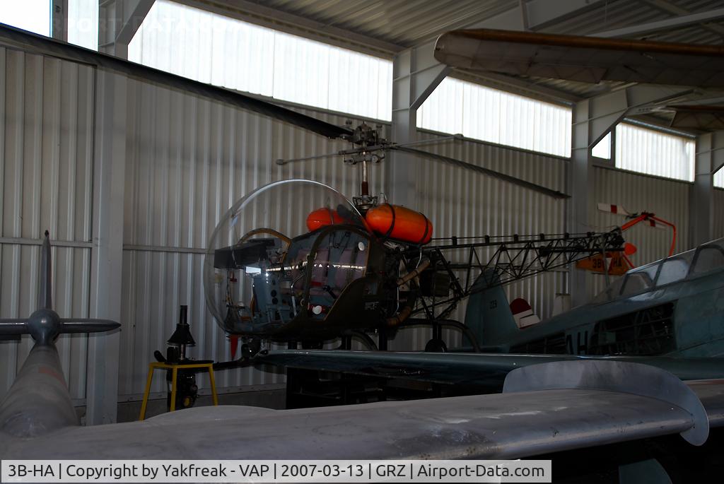 3B-HA, 1958 Bell OH-13H Sioux C/N 2479, Bell 47 Austrian Air Force