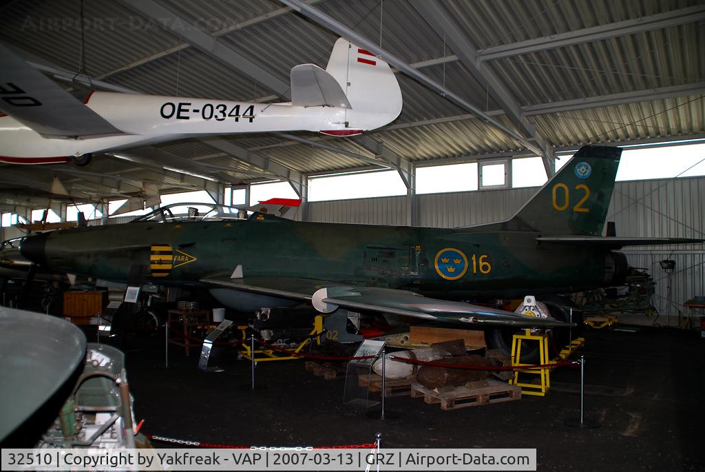 32510, Saab J-32E Lansen C/N 32-510, Saab J 32 Lansen Swedish Air Force