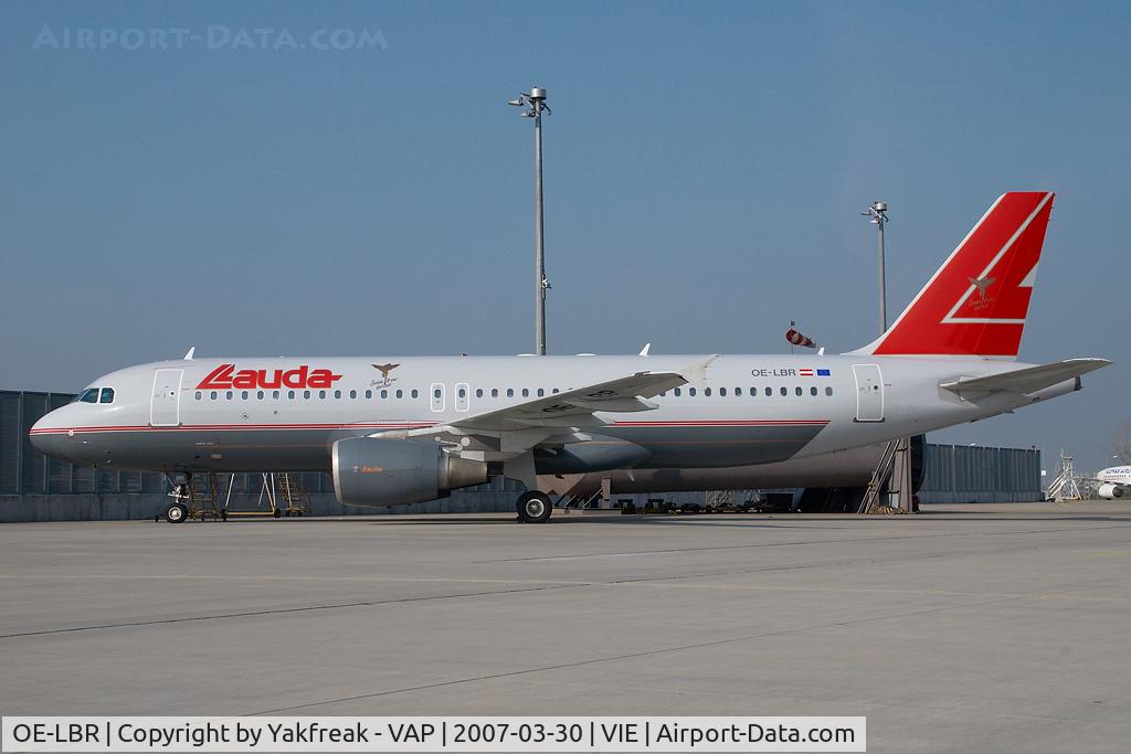OE-LBR, 2000 Airbus A320-214 C/N 1150, Lauda Air Airbus 320