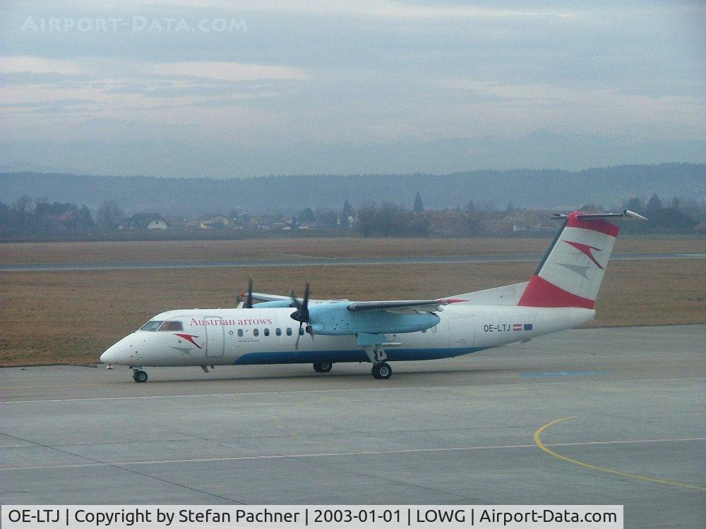 OE-LTJ, 1997 De Havilland Canada DHC-8-314Q Dash 8 C/N 481, Dash 8-314/ Austrian Arrows