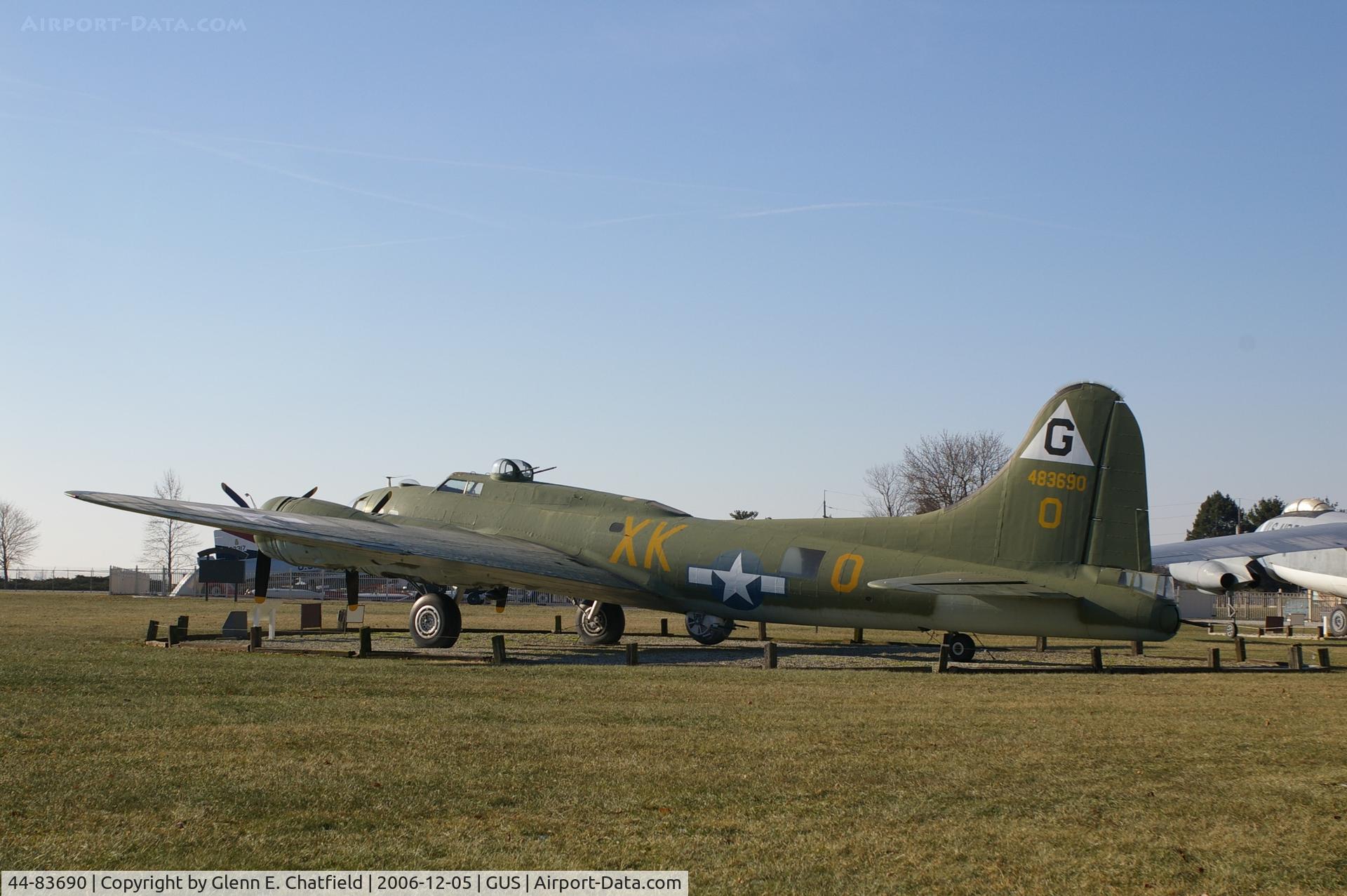 44-83690, 1944 Boeing B-17G-95-DL Flying Fortress C/N 32331, B-17G at Grissom AFB museum