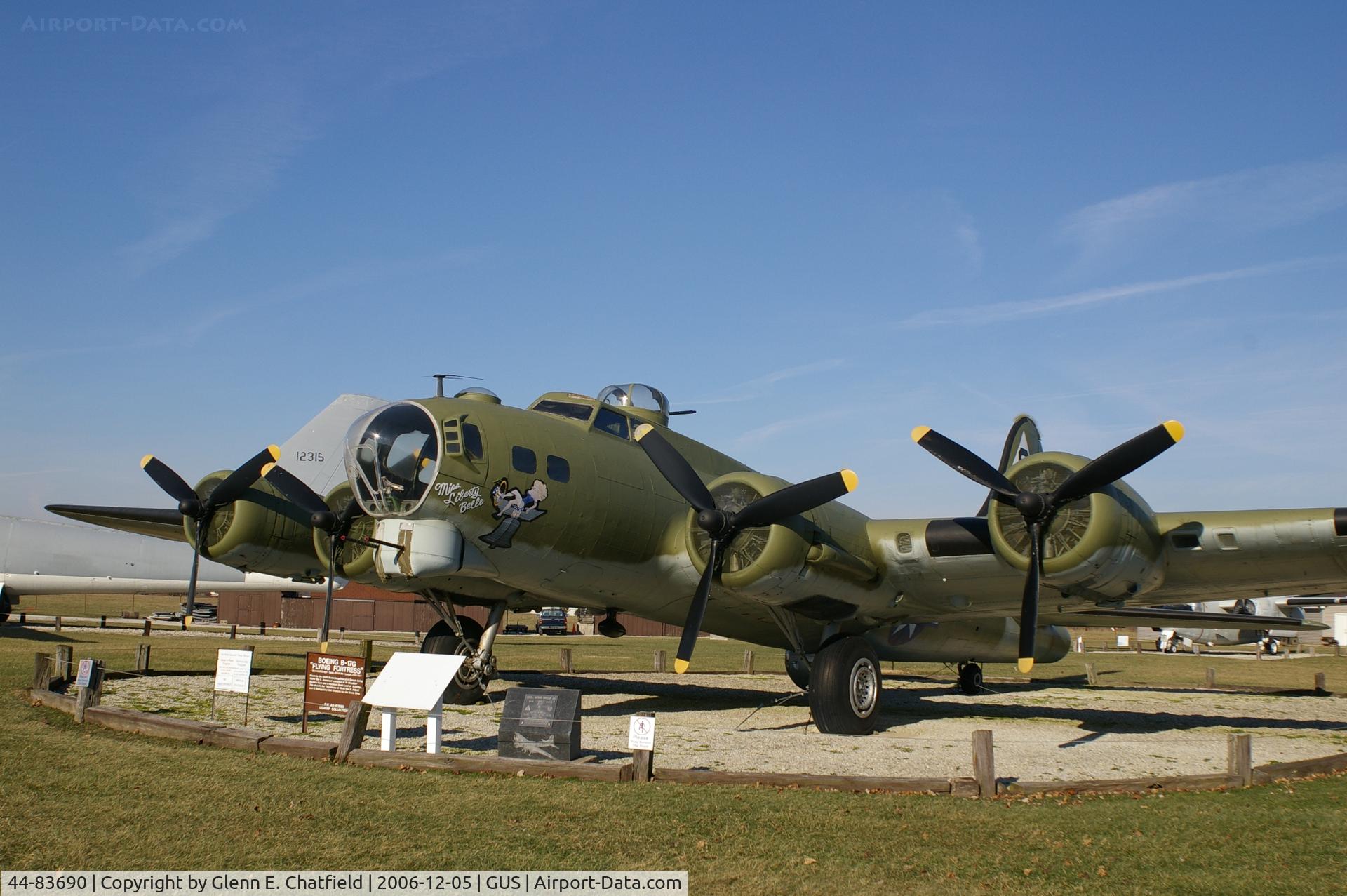 44-83690, 1944 Boeing B-17G-95-DL Flying Fortress C/N 32331, B-17G at Grissom AFB museum
