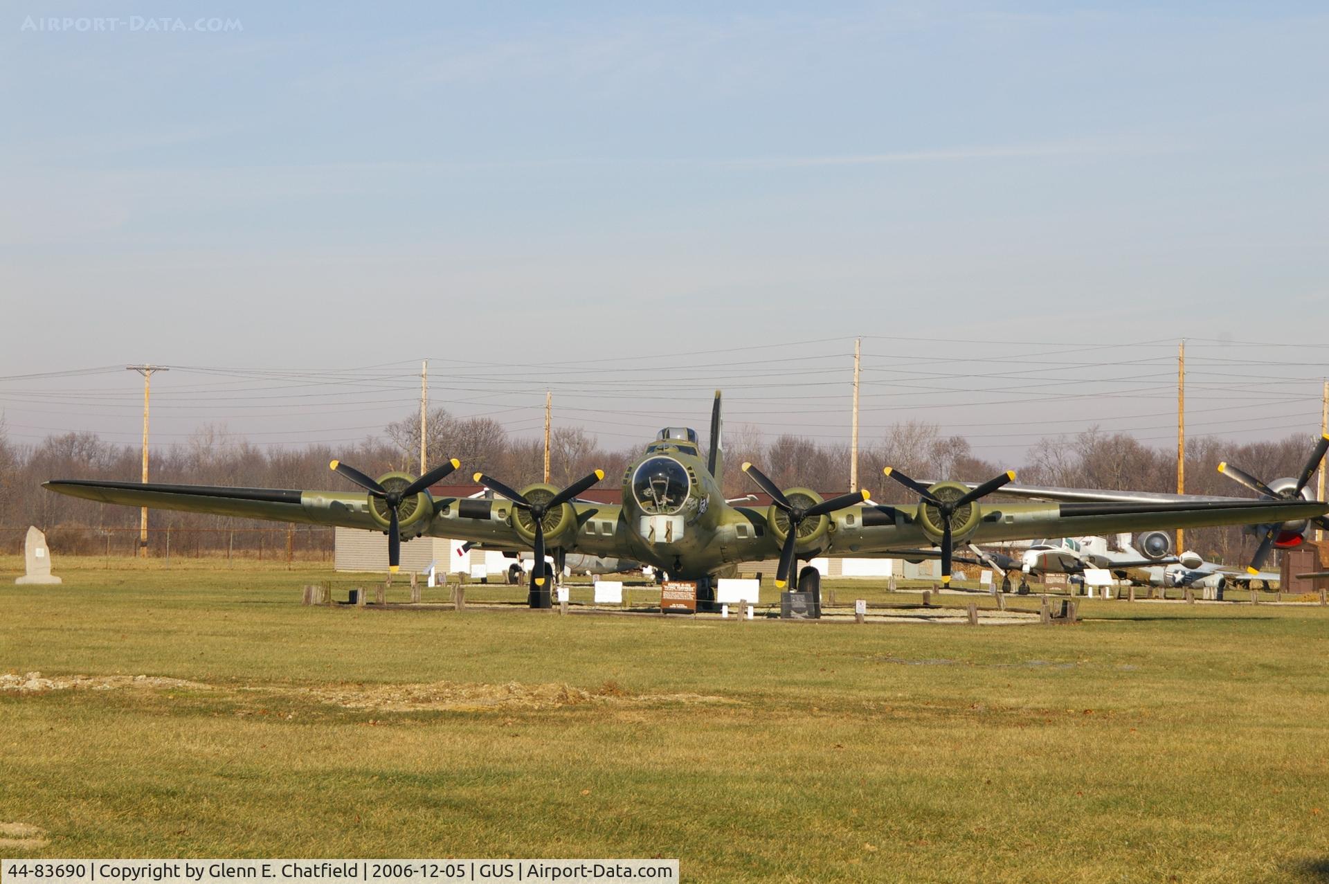 44-83690, 1944 Boeing B-17G-95-DL Flying Fortress C/N 32331, B-17G at Grissom AFB museum