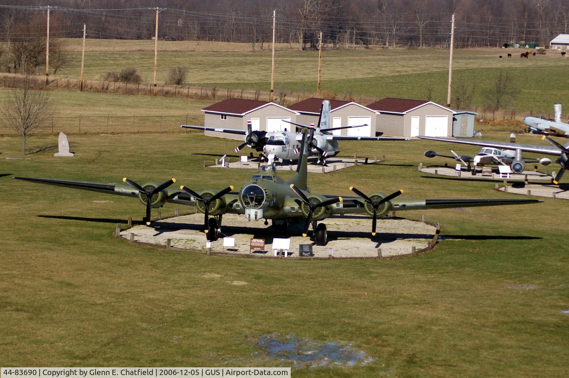 44-83690, 1944 Boeing B-17G-95-DL Flying Fortress C/N 32331, B-17G at Grissom AFB museum
