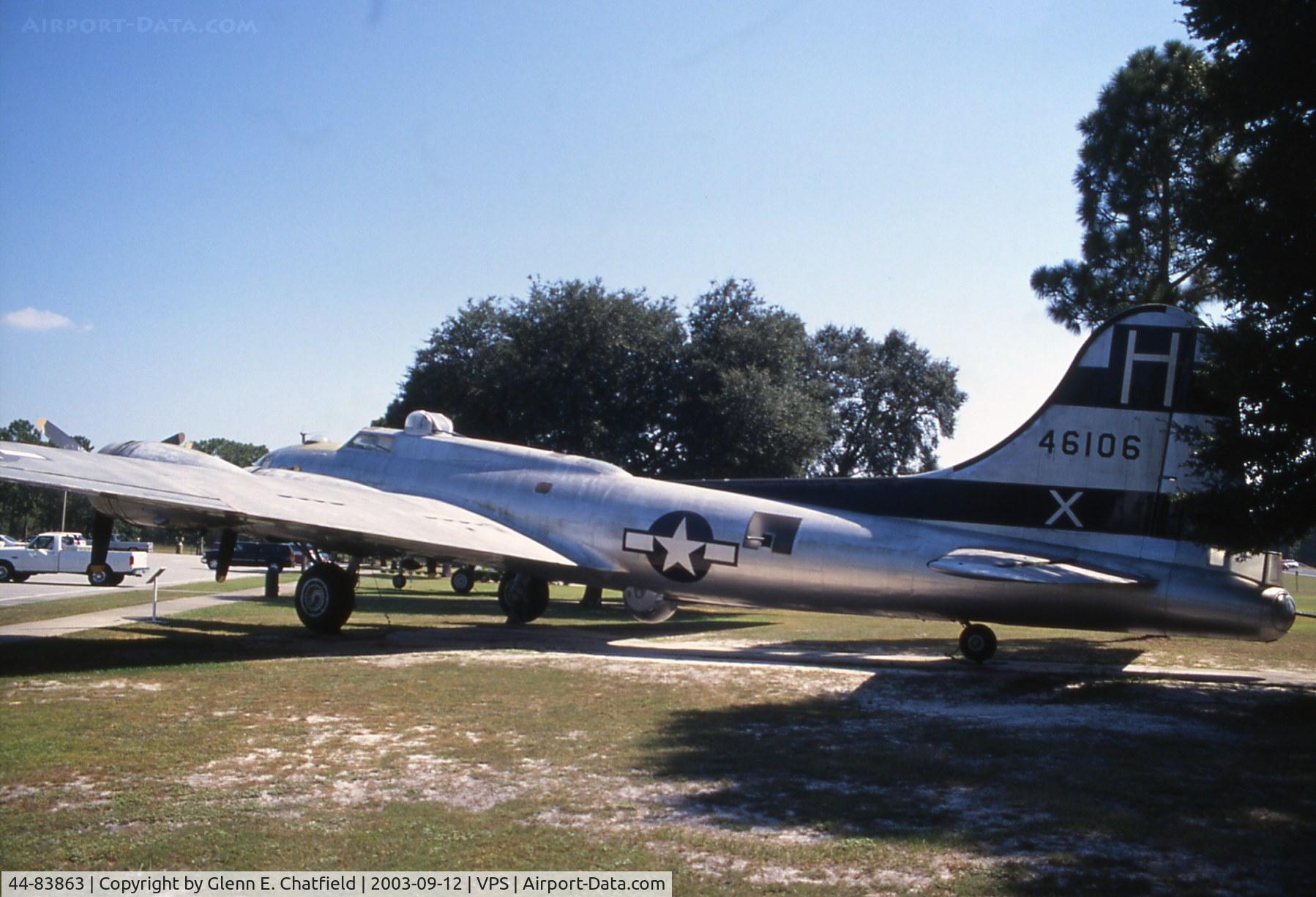 44-83863, 1944 Boeing B-17G-95-DL Flying Fortress C/N 32504, B-17G at the U.S. Air Force Armament Museum