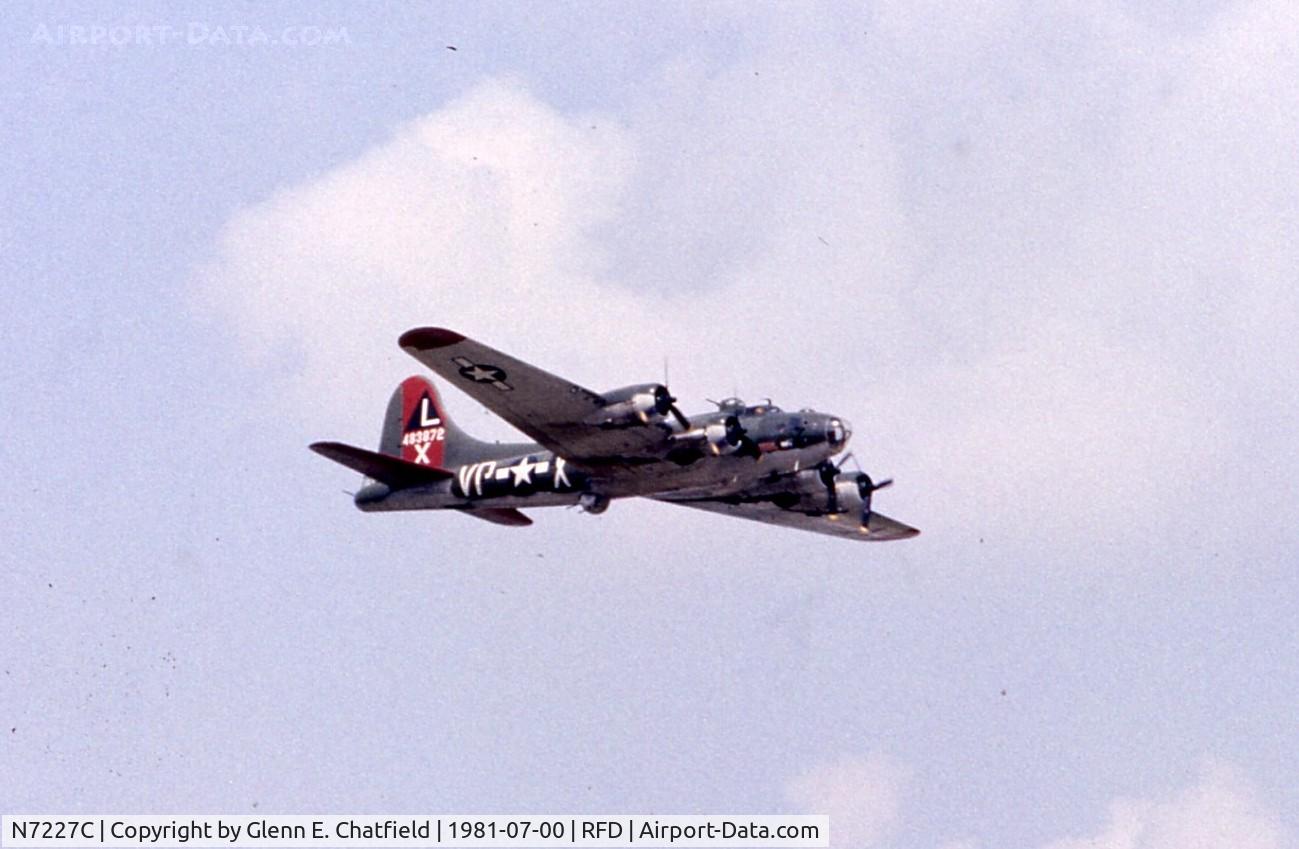 N7227C, 1944 Boeing B-17G Fortress C/N 32513, Texas Raiders