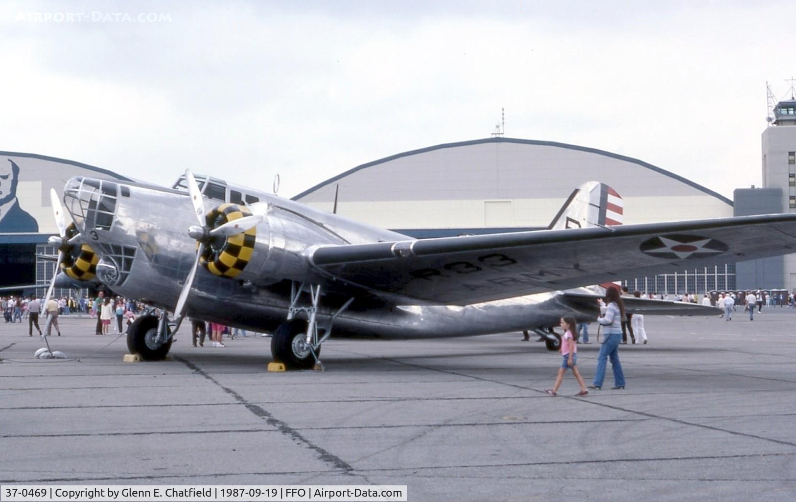 37-0469, 1937 Douglas B-18A Bolo C/N 2469, B-18A of the National Museum of the U. S. Air Force