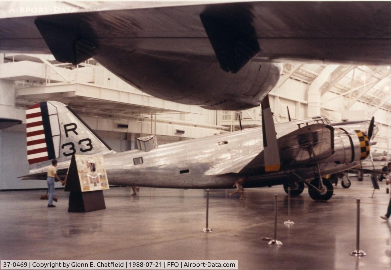 37-0469, 1937 Douglas B-18A Bolo C/N 2469, B-18A of the National Museum of the U. S. Air Force