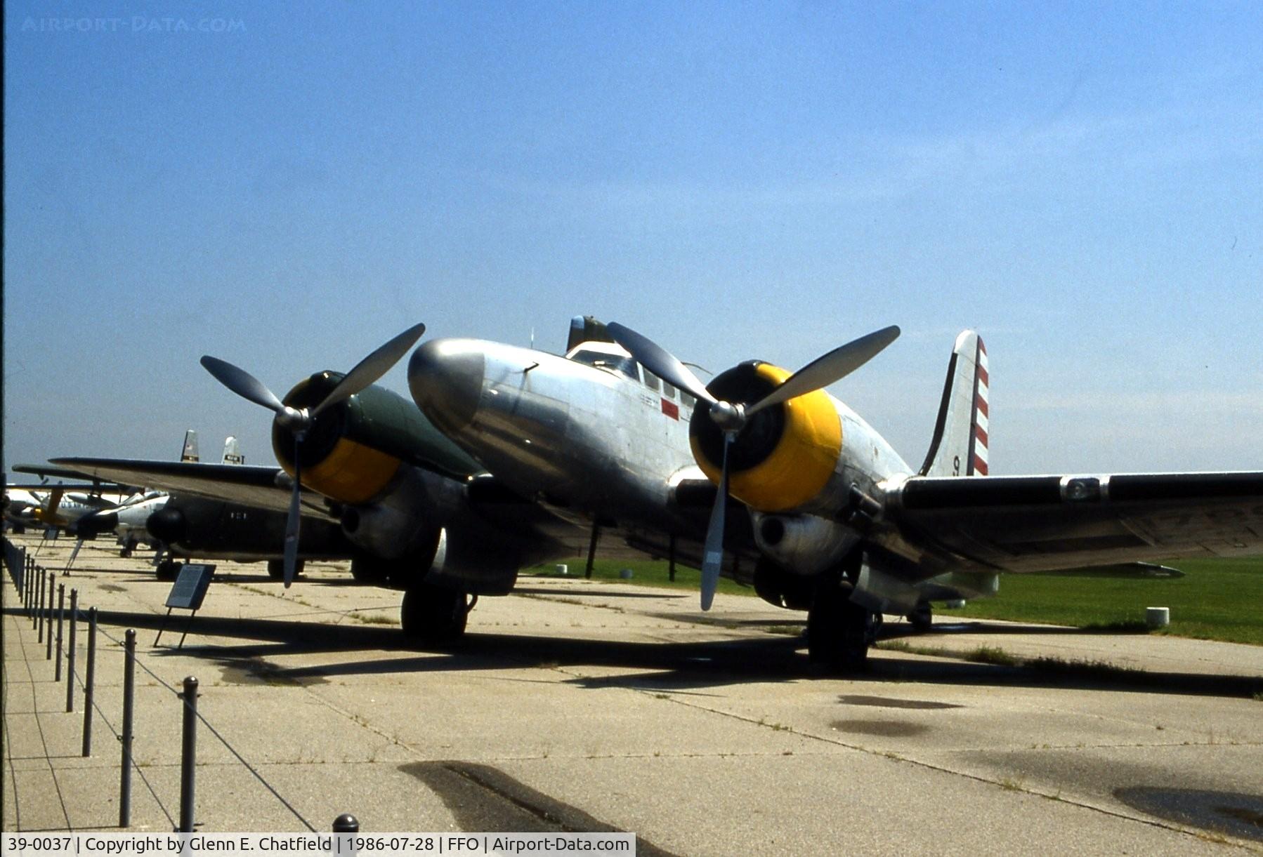 39-0037, 1939 Douglas B-23 Dragon C/N 2723, B-23 Dragon at the National Museum of the United States Air Force