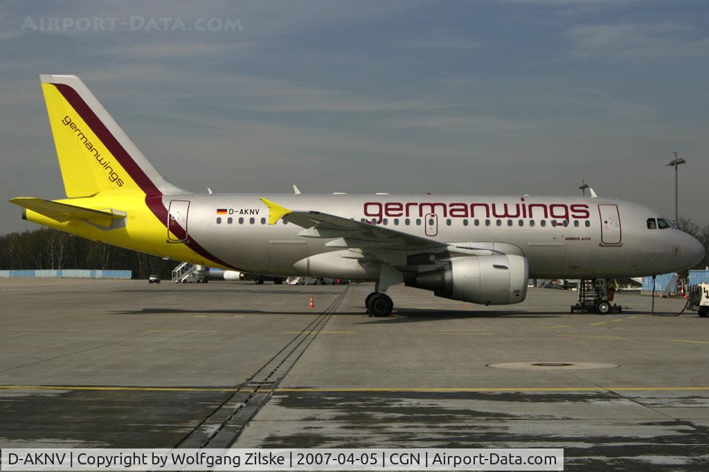D-AKNV, 2005 Airbus A319-112 C/N 2632, visitor