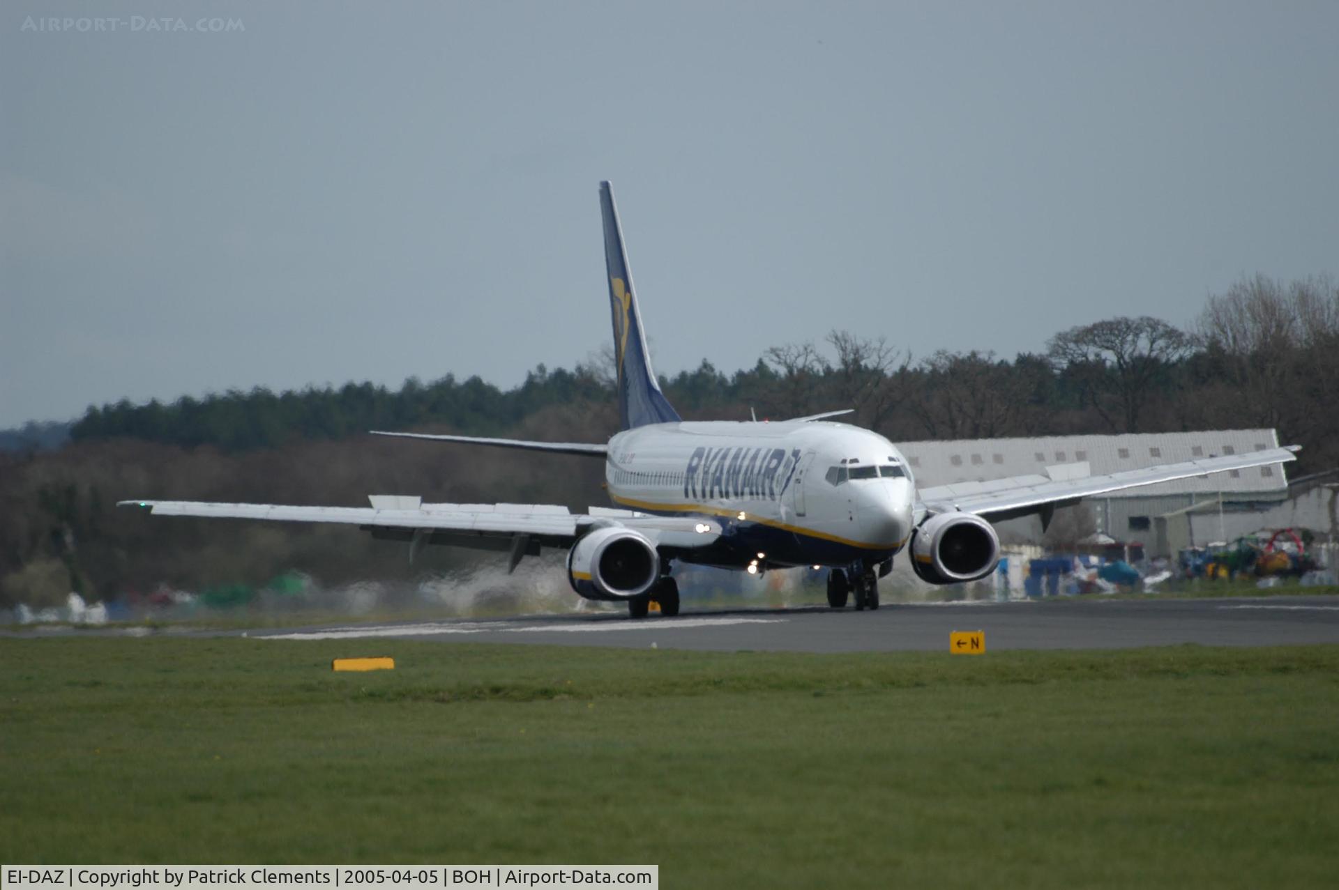 EI-DAZ, 2004 Boeing 737-8AS C/N 33559, RYANAIR 737-800