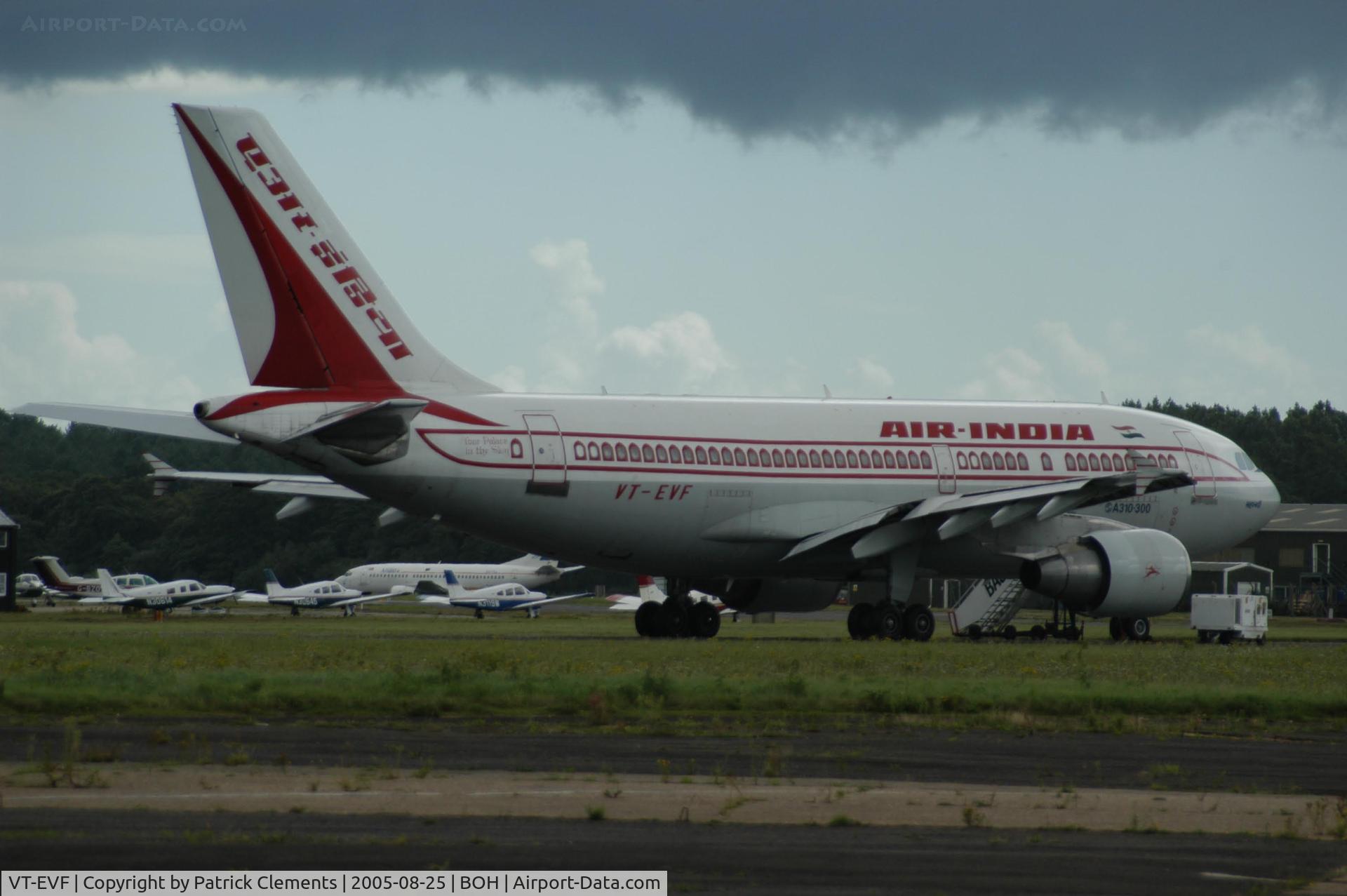 VT-EVF, 1990 Airbus A310-324 C/N 548, AIR INDIA A310-300