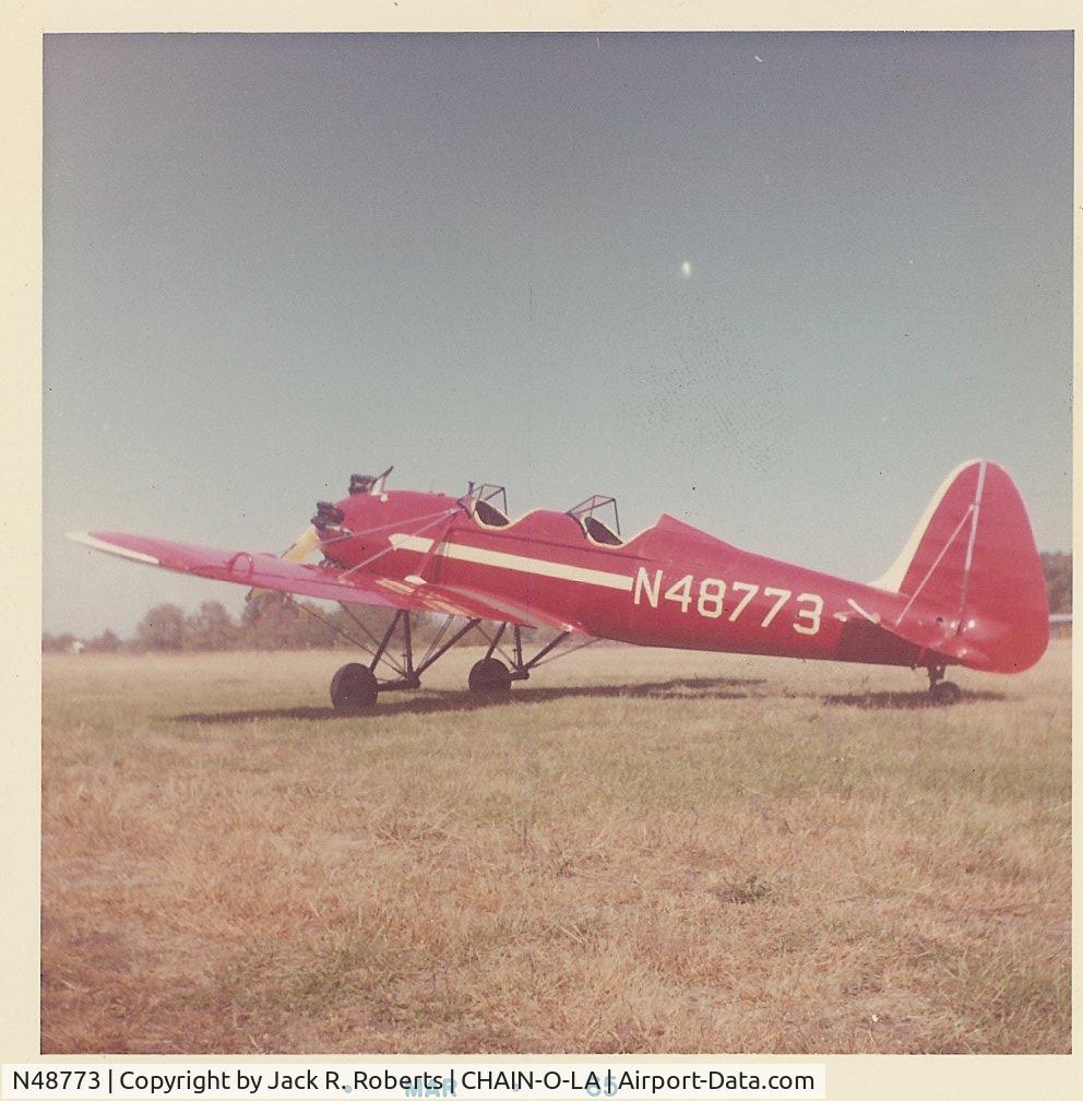 N48773, 1942 Ryan Aeronautical ST3KR C/N 1868, N48773 at Chain-O-Lakes Airport, South Bend, IN