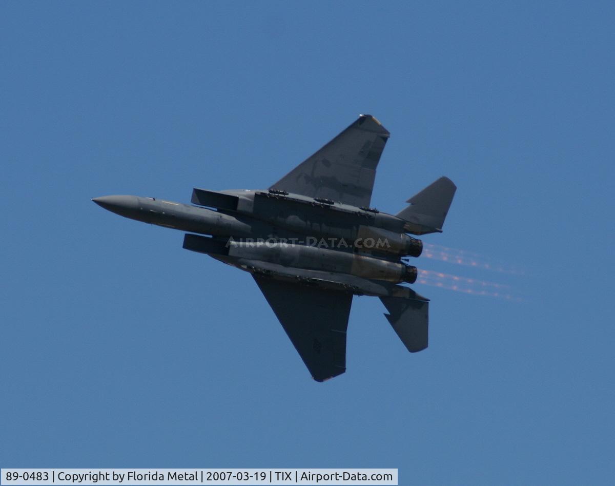 89-0483, 1989 McDonnell Douglas F-15E Strike Eagle C/N 1136/E111, F-15E
