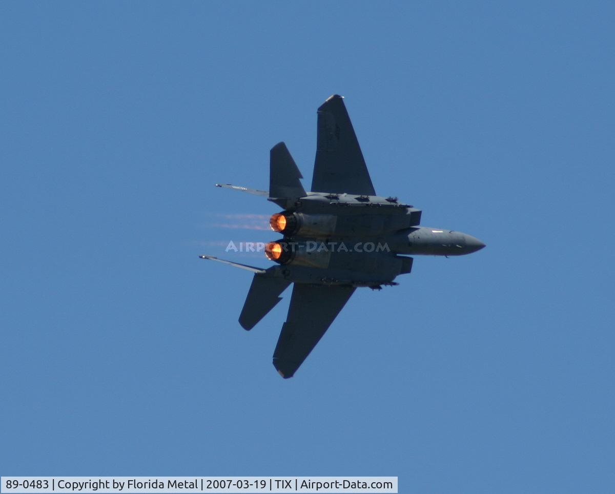 89-0483, 1989 McDonnell Douglas F-15E Strike Eagle C/N 1136/E111, F-15E
