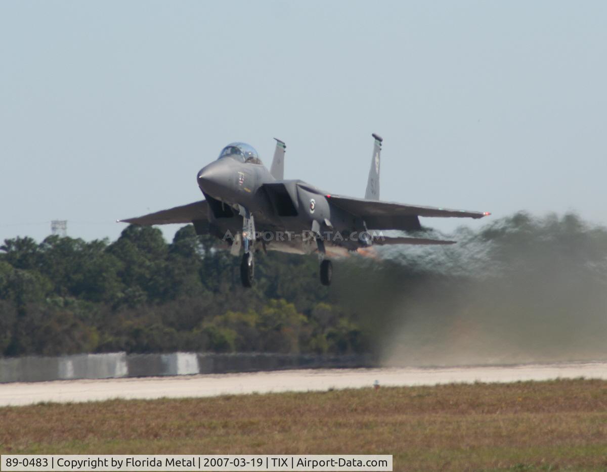 89-0483, 1989 McDonnell Douglas F-15E Strike Eagle C/N 1136/E111, F-15E