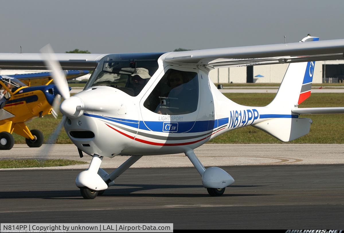 N814PP, 2005 Flight Design CTSW C/N 05-06-04, N814PP arriving at LAL Sun n Fun 2006