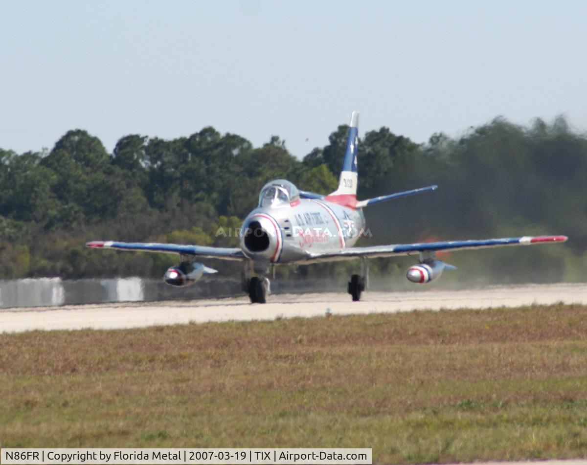 N86FR, 1952 North American F-86F Sabre C/N 191-655, F-86