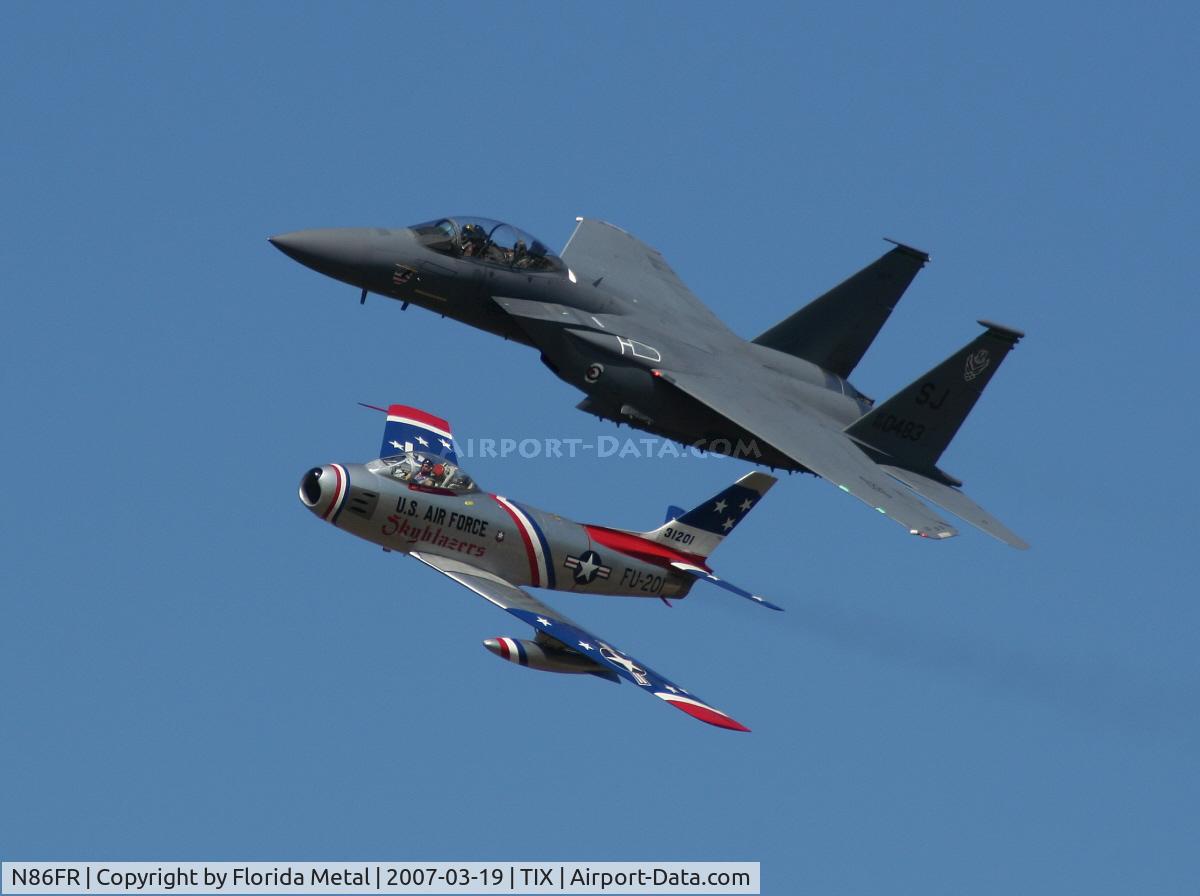 N86FR, 1952 North American F-86F Sabre C/N 191-655, Heritage