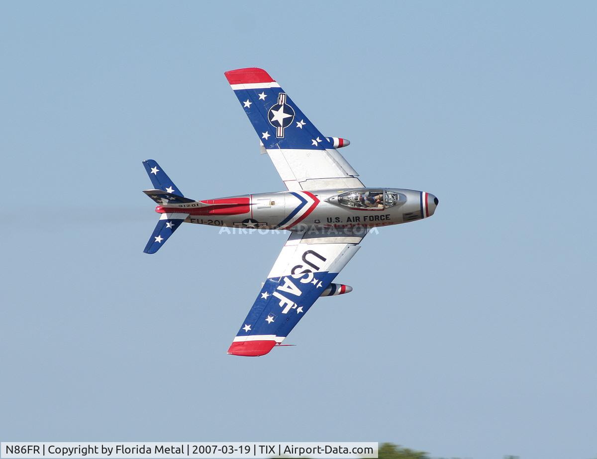 N86FR, 1952 North American F-86F Sabre C/N 191-655, F-86