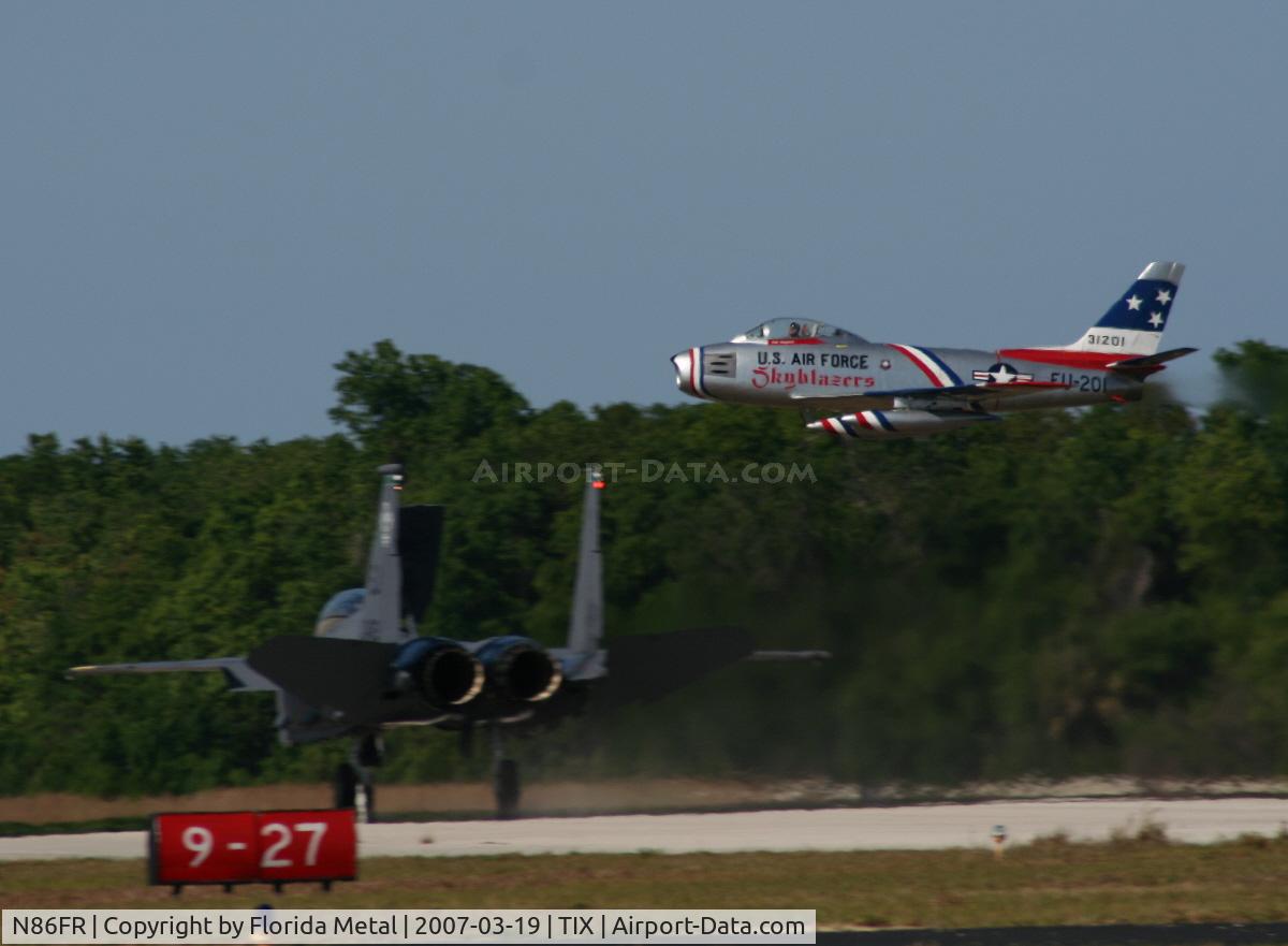 N86FR, 1952 North American F-86F Sabre C/N 191-655, F-86