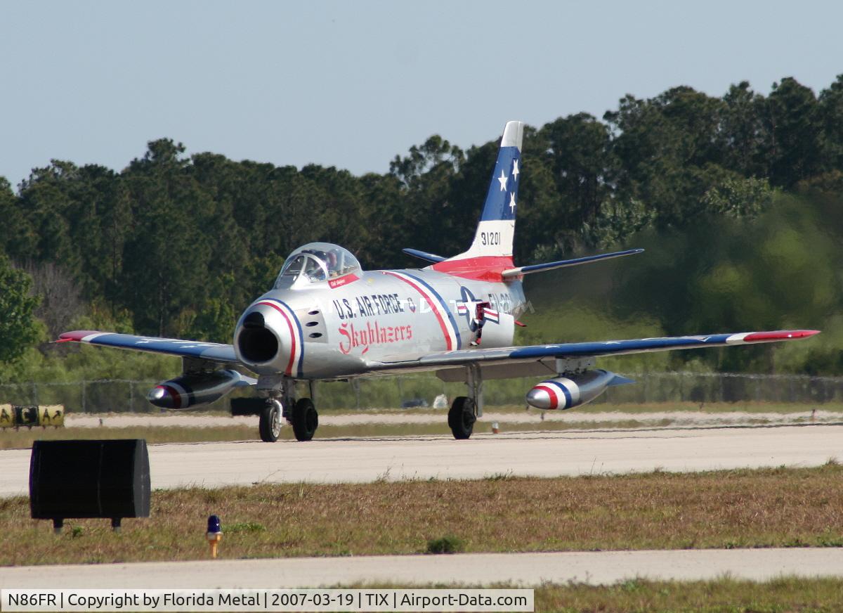 N86FR, 1952 North American F-86F Sabre C/N 191-655, F-86