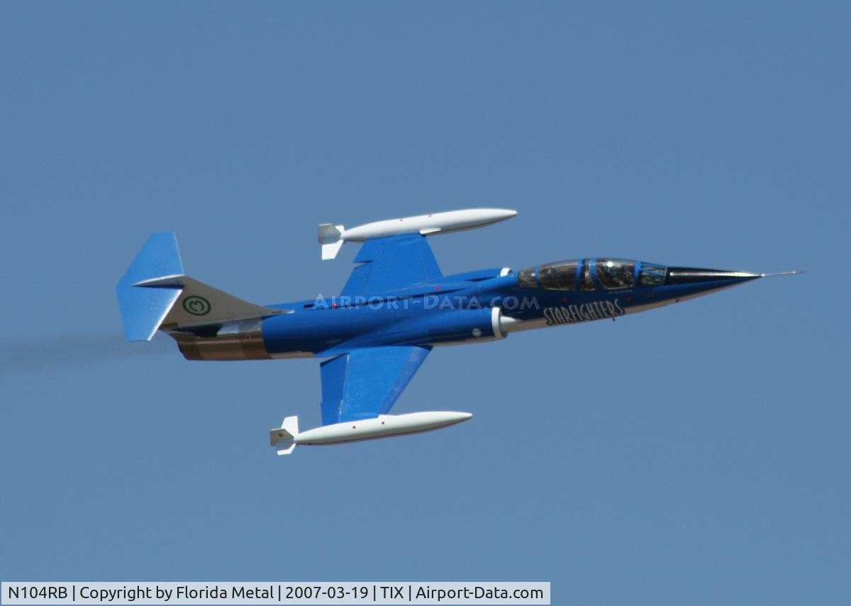 N104RB, 1962 Lockheed CF-104D Starfighter C/N 583A-5302, F-104