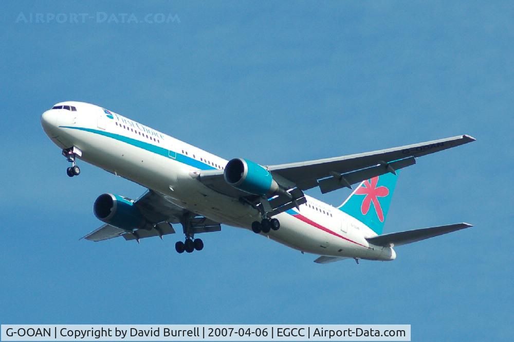 G-OOAN, 1993 Boeing 767-39H C/N 26256, First Choice - Landing