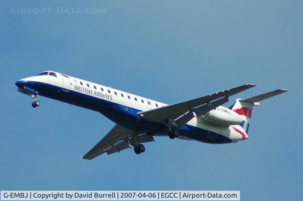 G-EMBJ, 1999 Embraer ERJ-145EU (EMB-145EU) C/N 145134, British Airways - Landing