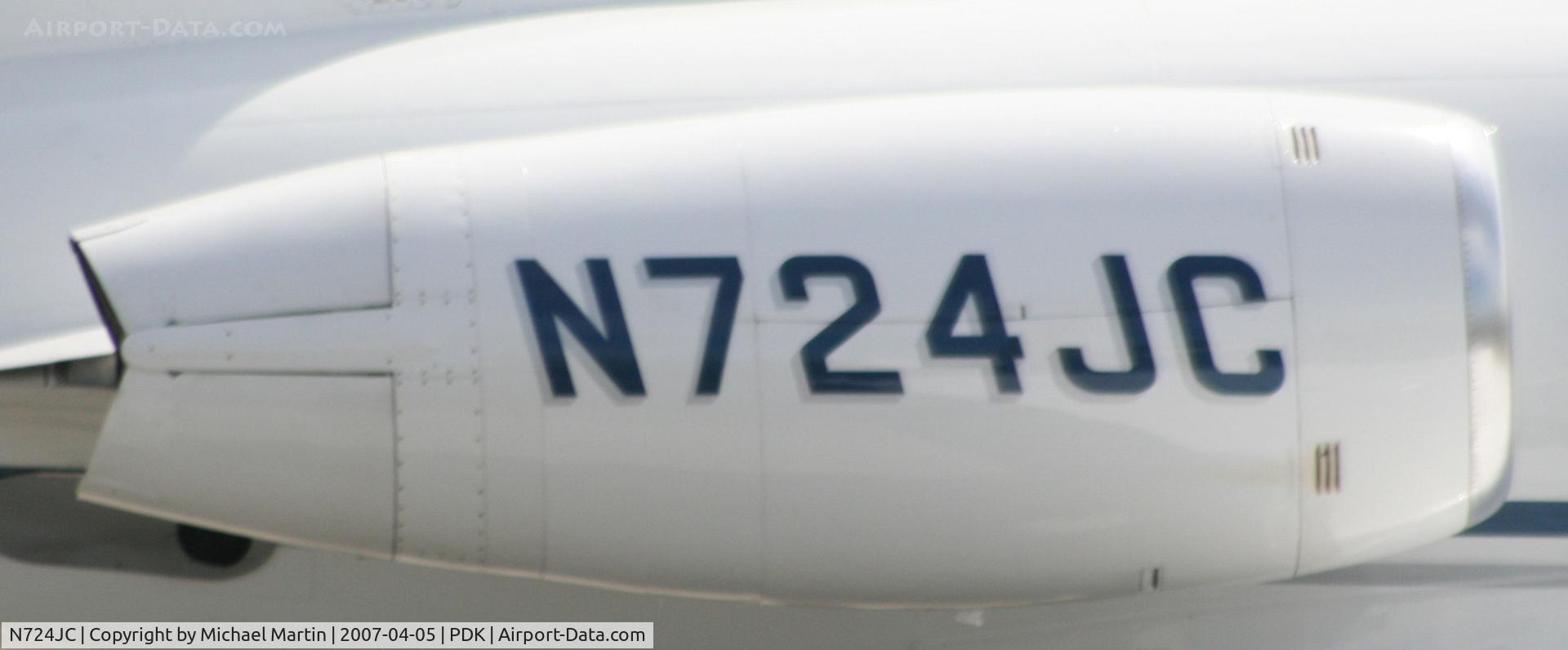 N724JC, 1974 Dassault Fan Jet Falcon (20E-5) C/N 310, Tail Numbers