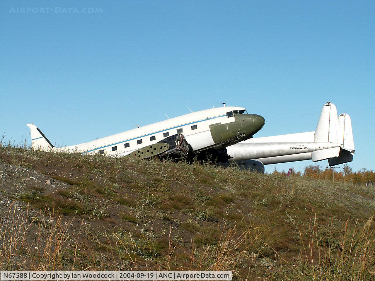 N67588, 1946 Douglas DC3C C/N 20536, Douglas DC-3& Fairchild C-119L (N9027K)/Anchorage
